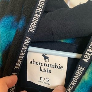 Abercrombie Tie Dye Fleece hoodie 11/12
